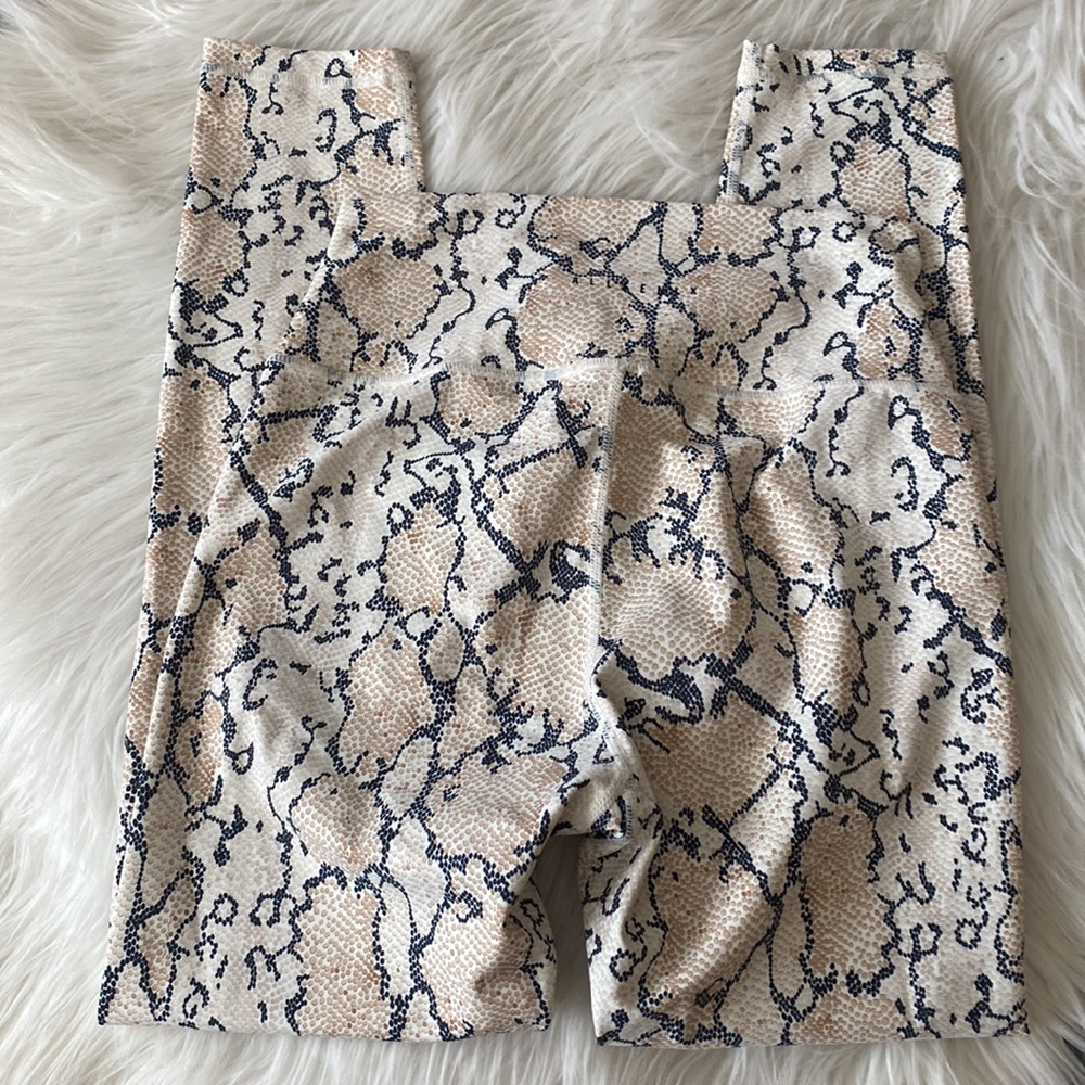 Allfenix White Python Snakeskin Snake Printed 7/8… - image 4